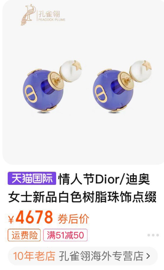 Christian Dior Earrings